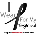 Melanoma I Wear Black For My Boyfriend Shirts Melanoma I Wear Black For My Boyfriend Shirts