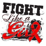 AIDS Splatter Fight Like a Girl Shirts AIDS Splatter Fight Like a Girl Shirts