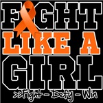Leukemia Sporty Fight Like a Girl Shirts Leukemia Sporty Fight Like a Girl Shirts