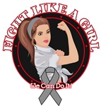 Brain Cancer Fight Like A Girl Rosie Shirts Brain Cancer Fight Like A Girl Rosie Shirts