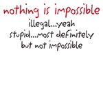 nothing is impossible nothing is impossible