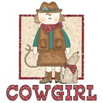 Cowgirl and Coyote Cowgirl and Coyote