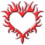 Tribal Heart (Red 3D) Tribal Heart (Red 3D)