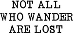 All Who Wander