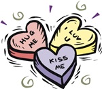 Conversation Hearts T-shirts & Gifts Conversation Hearts T-shirts & Gifts