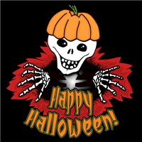 Happy Halloween Skeleton Happy Halloween Skeleton