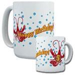 Happy Birthday Crawfish Mugs Happy Birthday Crawfish Mugs