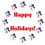 Christmas Wall Clocks Christmas Wall Clocks