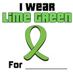I Wear Lime Green Ribbon T-Shirts & Gifts I Wear Lime Green Ribbon T-Shirts & Gifts