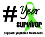 Lymphoma Survivor Years T-Shirts & Gifts Lymphoma Survivor Years T-Shirts & Gifts