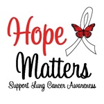 Lung Cancer Hope Matters T-Shirts & Gifts Lung Cancer Hope Matters T-Shirts & Gifts