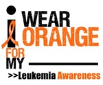 Leukemia I Wear Orange Ribbon T-Shirts & Gifts Leukemia I Wear Orange Ribbon T-Shirts & Gifts