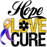 Hope Love Cure Bladder Cancer Shirts Hope Love Cure Bladder Cancer Shirts