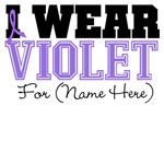 Custom Violet Hodgkin's Lymphoma Shirts Custom Violet Hodgkin's Lymphoma Shirts