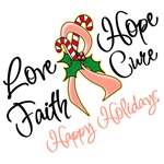 Holiday Hope Uterine Cancer Shirts Holiday Hope Uterine Cancer Shirts