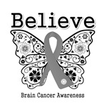 Believe - Brain Cancer Shirts and Gifts Believe - Brain Cancer Shirts and Gifts