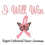 I Will Win Endometrial Cancer T-Shirts I Will Win Endometrial Cancer T-Shirts
