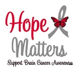 Brain Cancer Hope Matters T-Shirts & Gifts Brain Cancer Hope Matters T-Shirts & Gifts