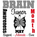 Brain Tumor Awareness Month Butterfly Shirts Brain Tumor Awareness Month Butterfly Shirts
