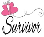 Breast Cancer Survivor Butterfly Tees & Gifts Breast Cancer Survivor Butterfly Tees & Gifts