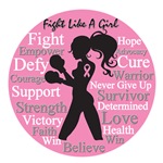 Breast Cancer Stylish Fight Like A Girl Shirts Breast Cancer Stylish Fight Like A Girl Shirts