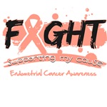 Fight Endometrial Cancer Cause Shirts Fight Endometrial Cancer Cause Shirts