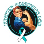 Kickin' Cervical Cancer's Ass Shirts Kickin' Cervical Cancer's Ass Shirts