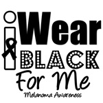 I Wear Black Ribbon For Me T-Shirts I Wear Black Ribbon For Me T-Shirts