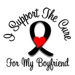 I Support The Cure Melanoma Boyfriend Shirts I Support The Cure Melanoma Boyfriend Shirts
