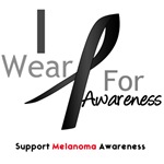 Melanoma I Wear Black For Awareness Shirts Melanoma I Wear Black For Awareness Shirts