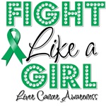 Liver Cancer Fight Like a Girl Shirts Liver Cancer Fight Like a Girl Shirts