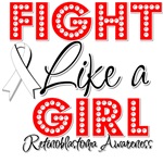 Retinoblastoma Fight Like a Girl Shirts Retinoblastoma Fight Like a Girl Shirts