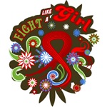 Blood Cancer Retro Fight Like A Girl Shirts Blood Cancer Retro Fight Like A Girl Shirts