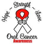 Oral Cancer Hope Love Strength Shirts Oral Cancer Hope Love Strength Shirts