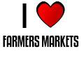 I Love Farmers Markets T-Shirt