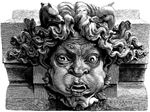 grotesque head grotesque head