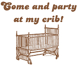 Come and party at my crib! Come and party at my crib!
