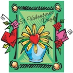 Valentine Heart Daisy Valentine Heart Daisy