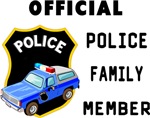 Official Police Family Member Tee's and Gifts!