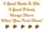 BOOKS AND FRIENDS QUOTE