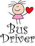Cute Bus Driver T-shirts and Gifts Cute Bus Driver T-shirts and Gifts