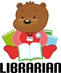 CUTE LIBRARIAN TEDDY BEAR