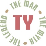Ty Personalized Man Myth Legend Tees Gifts Ty Personalized Man Myth Legend Tees Gifts