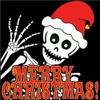Merry Christmas Skeleton Merry Christmas Skeleton