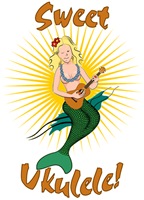 Ukulele Playing Mermaid Ukulele Playing Mermaid