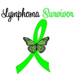 Lymphoma Survivor Butterfly T-Shirts & Gifts Lymphoma Survivor Butterfly T-Shirts & Gifts