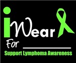 I Wear Lime Green Lymphoma Black T-Shirts I Wear Lime Green Lymphoma Black T-Shirts