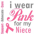 I Wear Pink For My Niece T-Shirts & Gifts I Wear Pink For My Niece T-Shirts & Gifts