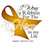 Appendix Cancer Hero in My Life Shirts Appendix Cancer Hero in My Life Shirts