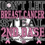 Dont Let Breast Cancer Steal 2nd Base Shirts Dont Let Breast Cancer Steal 2nd Base Shirts